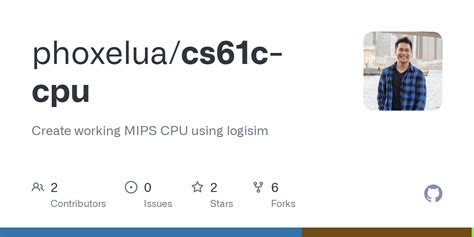 We will provide you with skeleton code that includes sanity tests along with a CPU template (cpu. . Cs61c cpu github